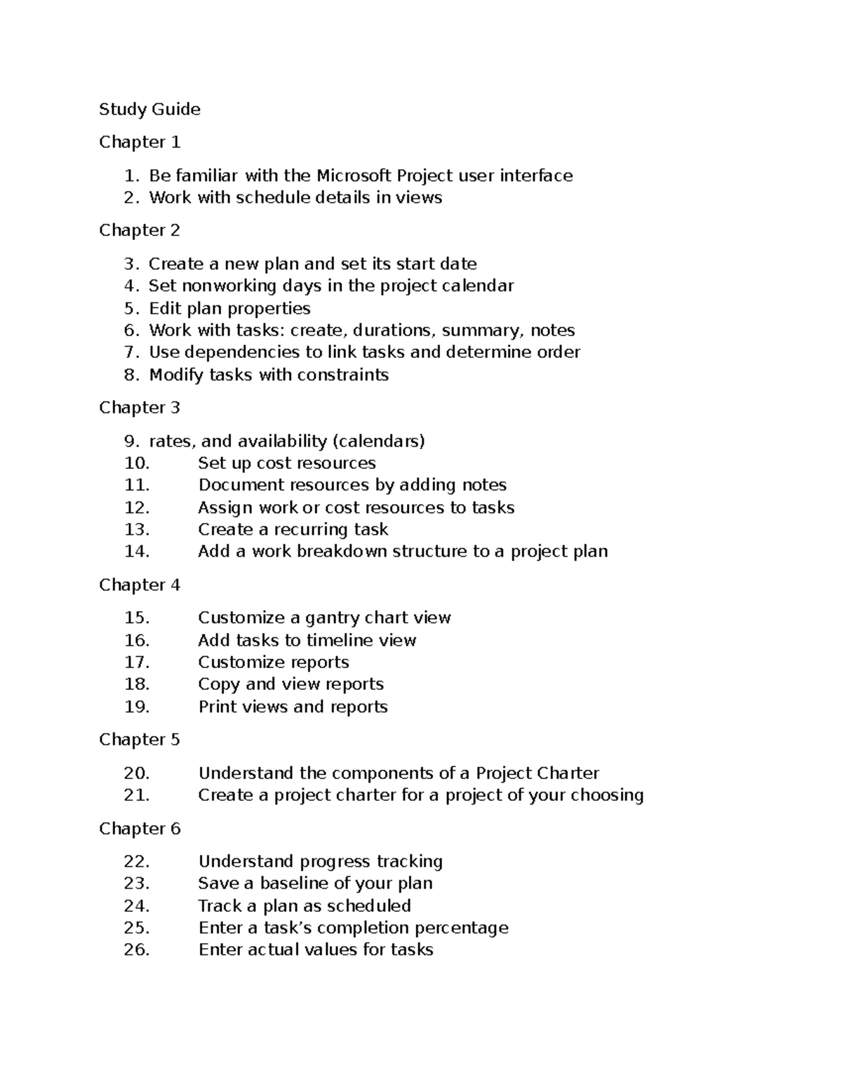 Study Guide for ECO 6655 Midterm-1: Key Concepts and Formulas - Studocu