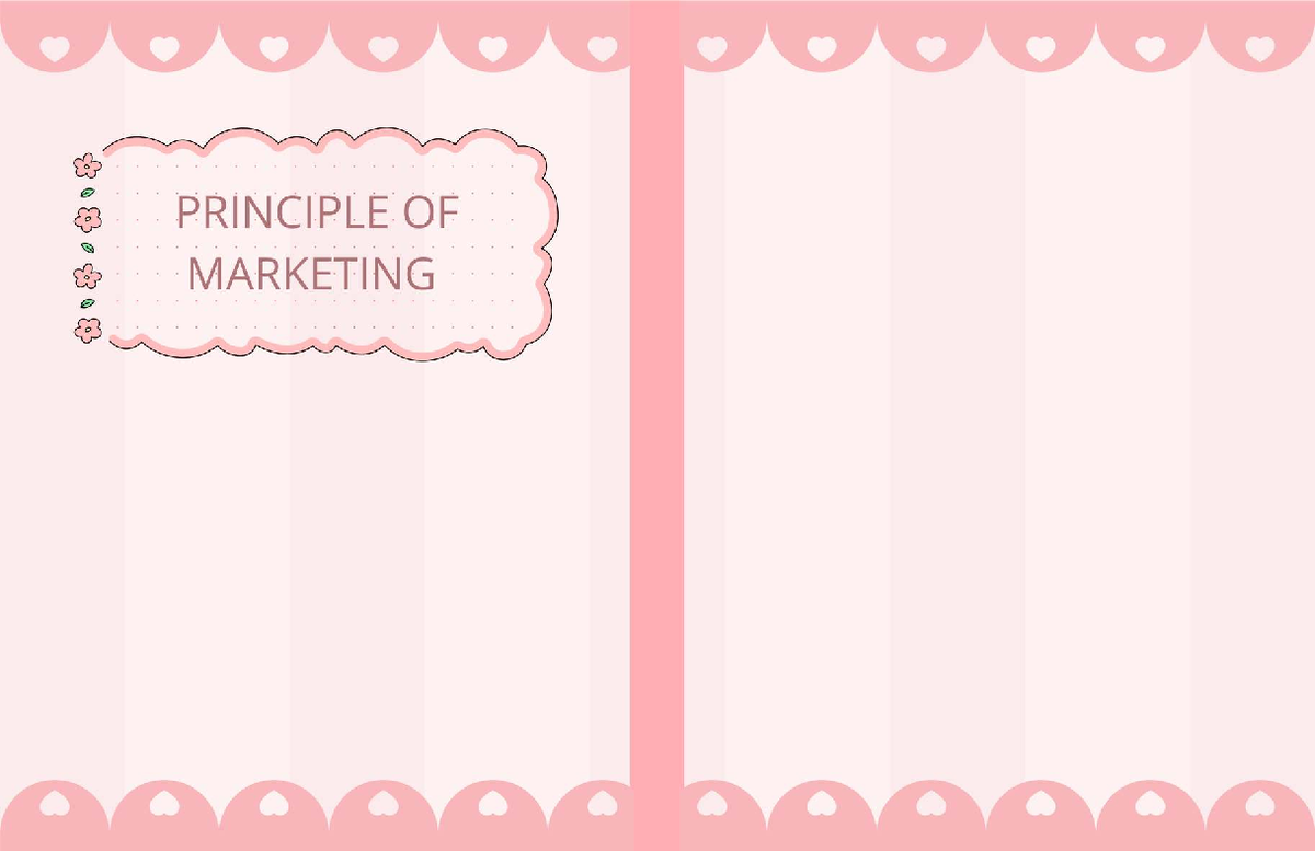 MKT 101: Principles of Marketing - Chapter 1 Overview and Strategies ...