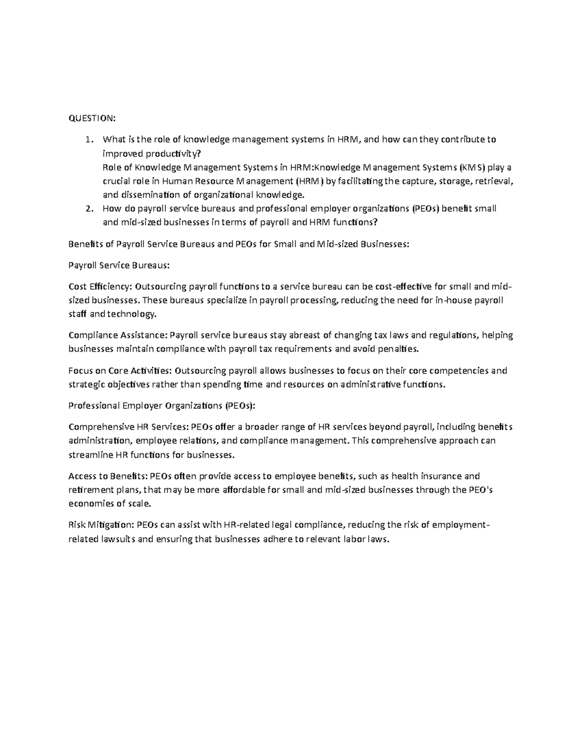I am sharing 'Document (7)' with you - QUESTION: What is the role of ...