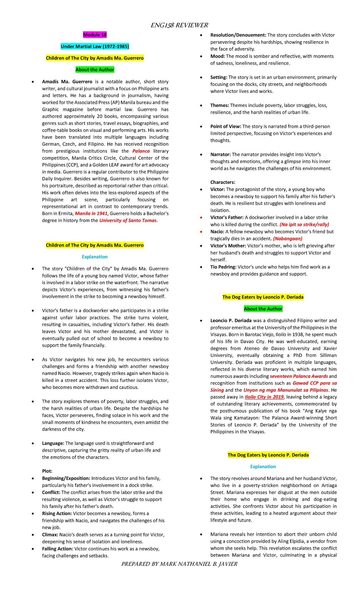 DLL - WEEK 6 - GRADE 11 ORAL COMMUNICATION FIRST QUARTER - Studocu