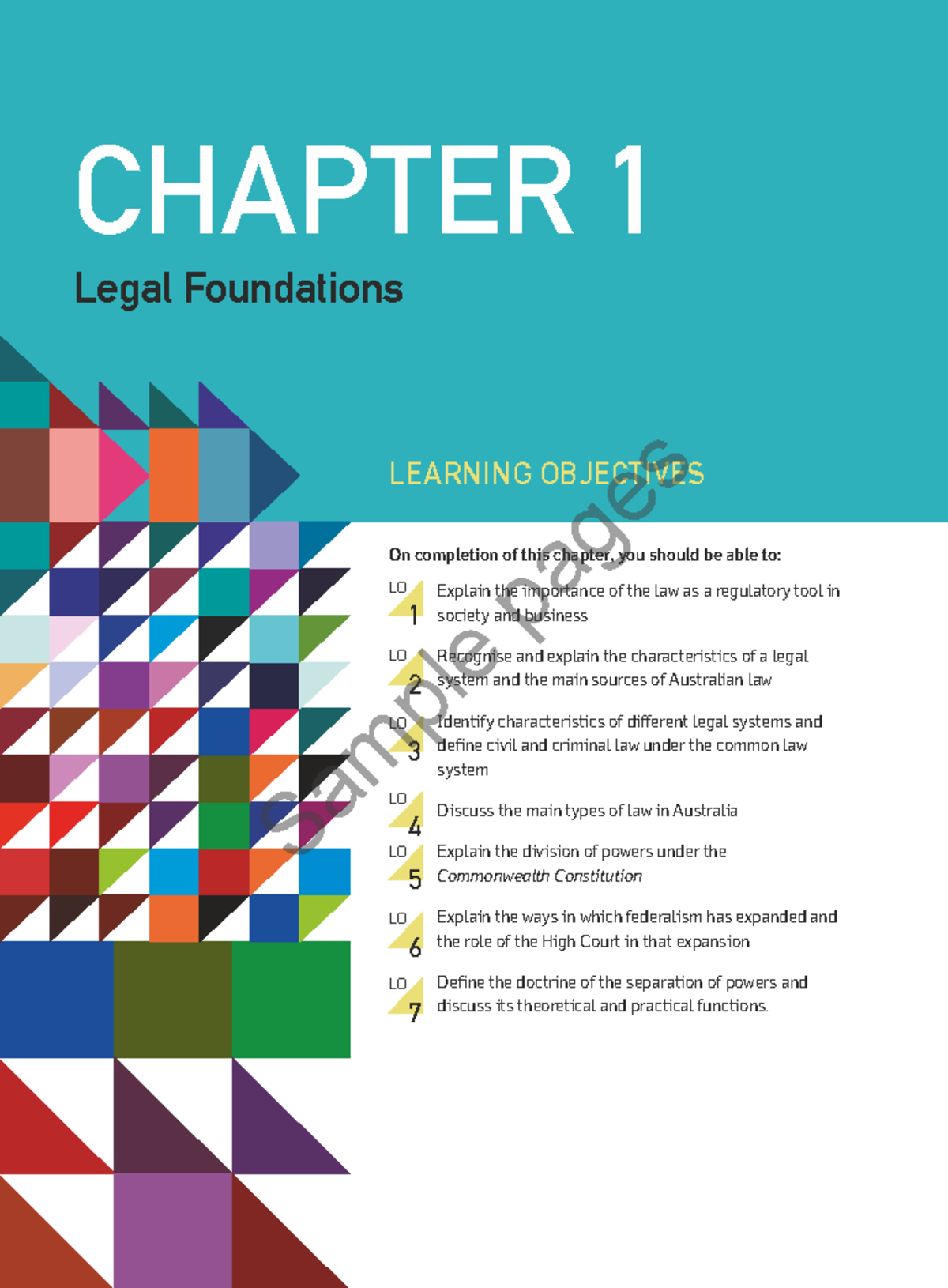 Business Law: Legal Foundations - Chapter 1 Summary - Studocu