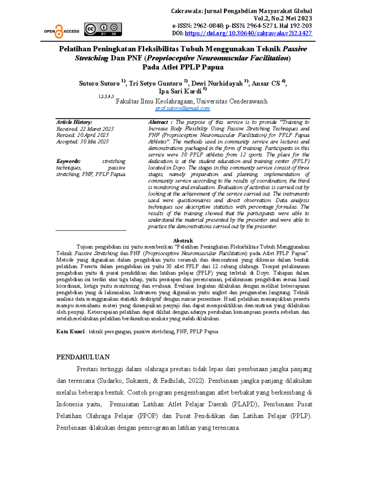 Cakrawala+-+ Volume+2%2C+NO - Cakrawala: Jurnal Pengabdian Masyarakat ...
