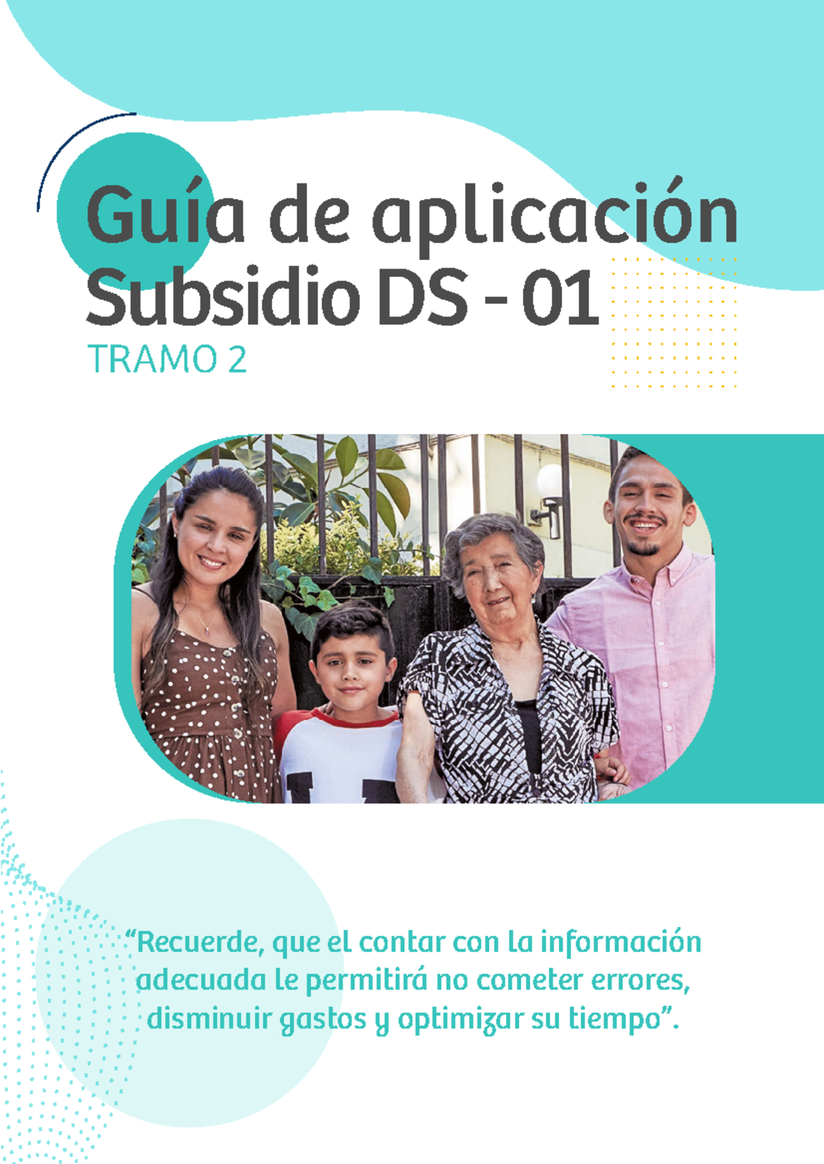 Guía de Aplicación del Subsidio Habitacional DS1 Tramo 2 - Studocu