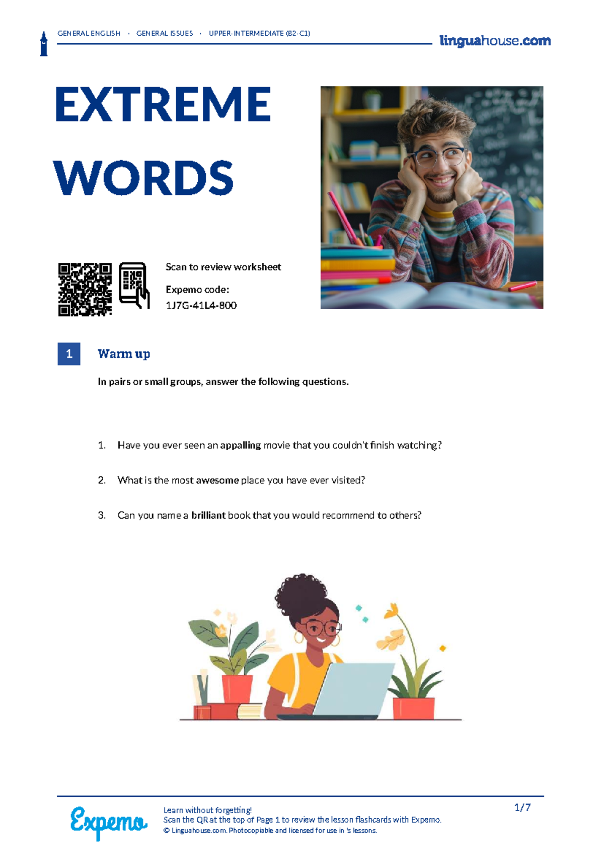 Extreme Words: British English Teacher B2-C1 Worksheet - Studocu