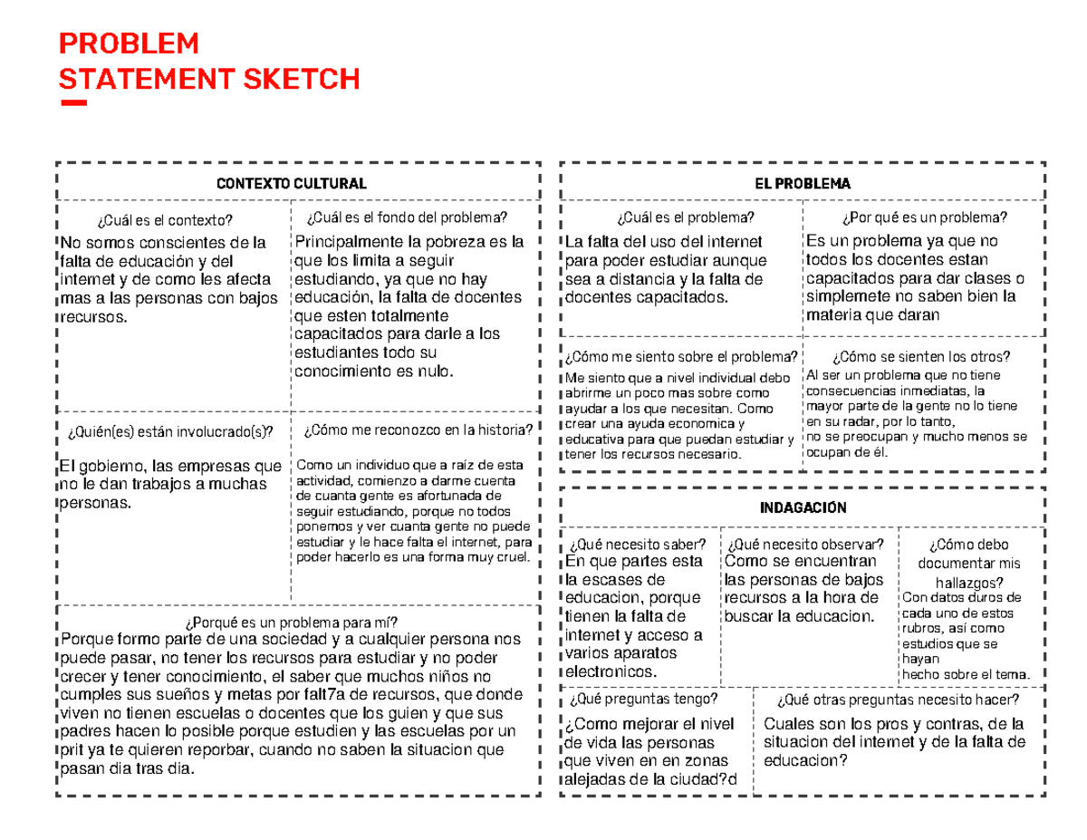 Toolkit Problem Statement Sketch EDactivifad 4 JESS Terminado - PROBLEM ...