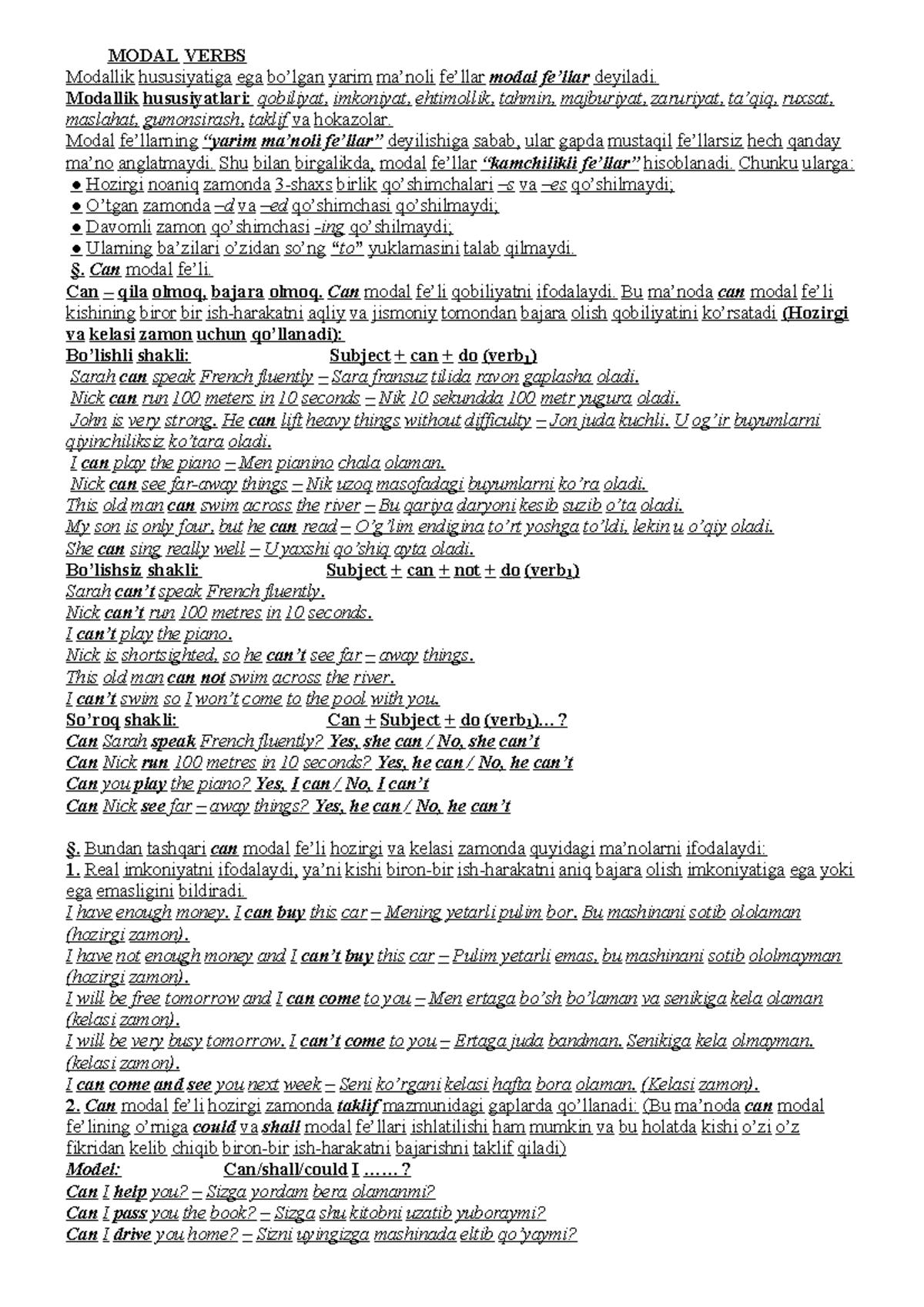 Men qaradim va qarshilik qila olmadim