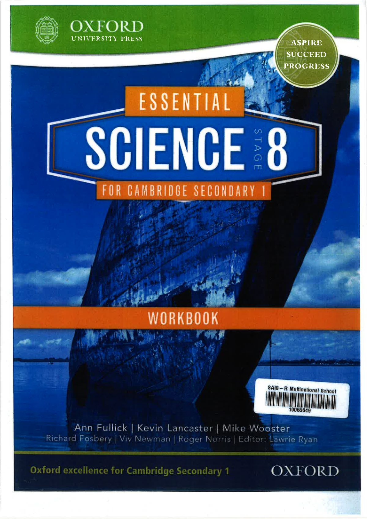Essential Science Stage 8 Workbook for Cambridge Secondary 1 - Studocu