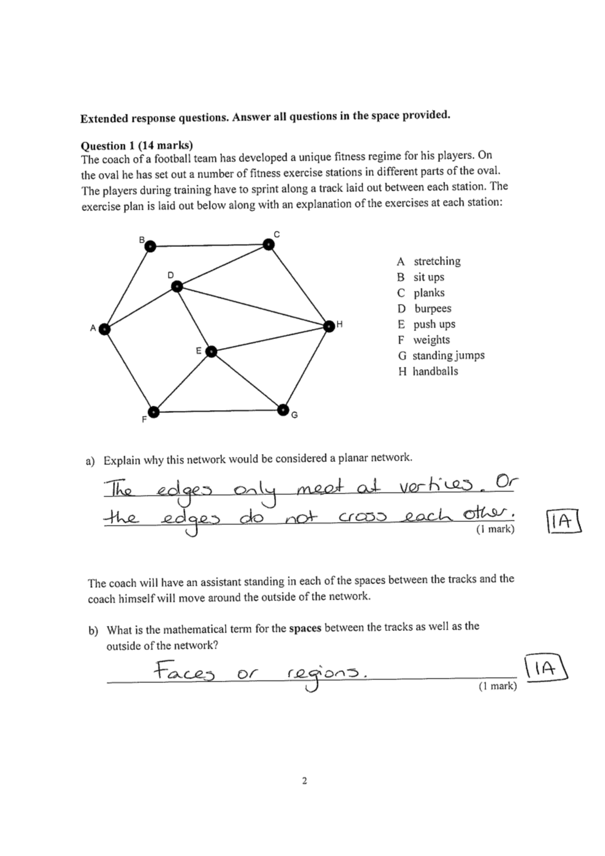 Networks Practice SAC Solutions: Extended Response Questions - Studocu