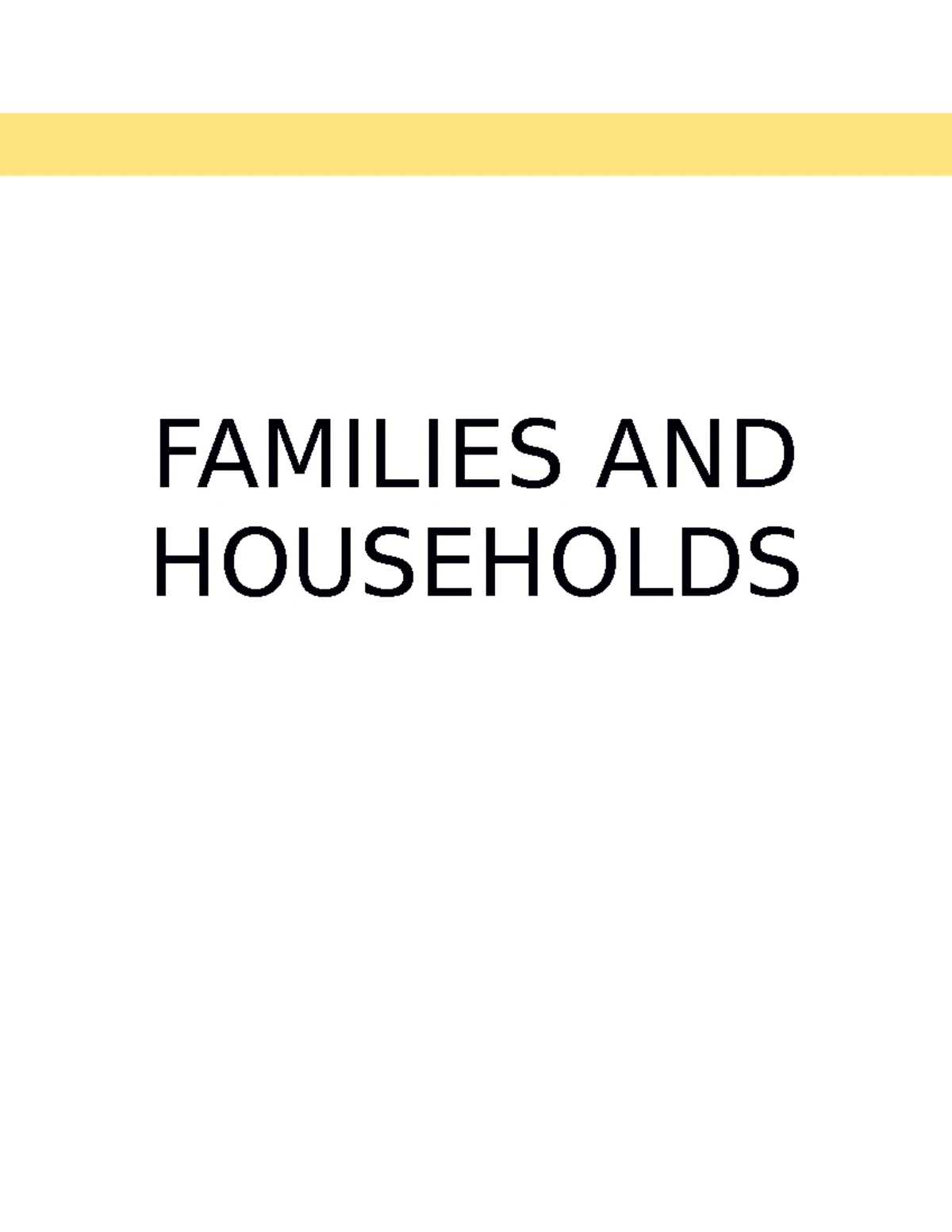 Migration Impact on Household Structures: A 10 Marker Analysis - Studocu