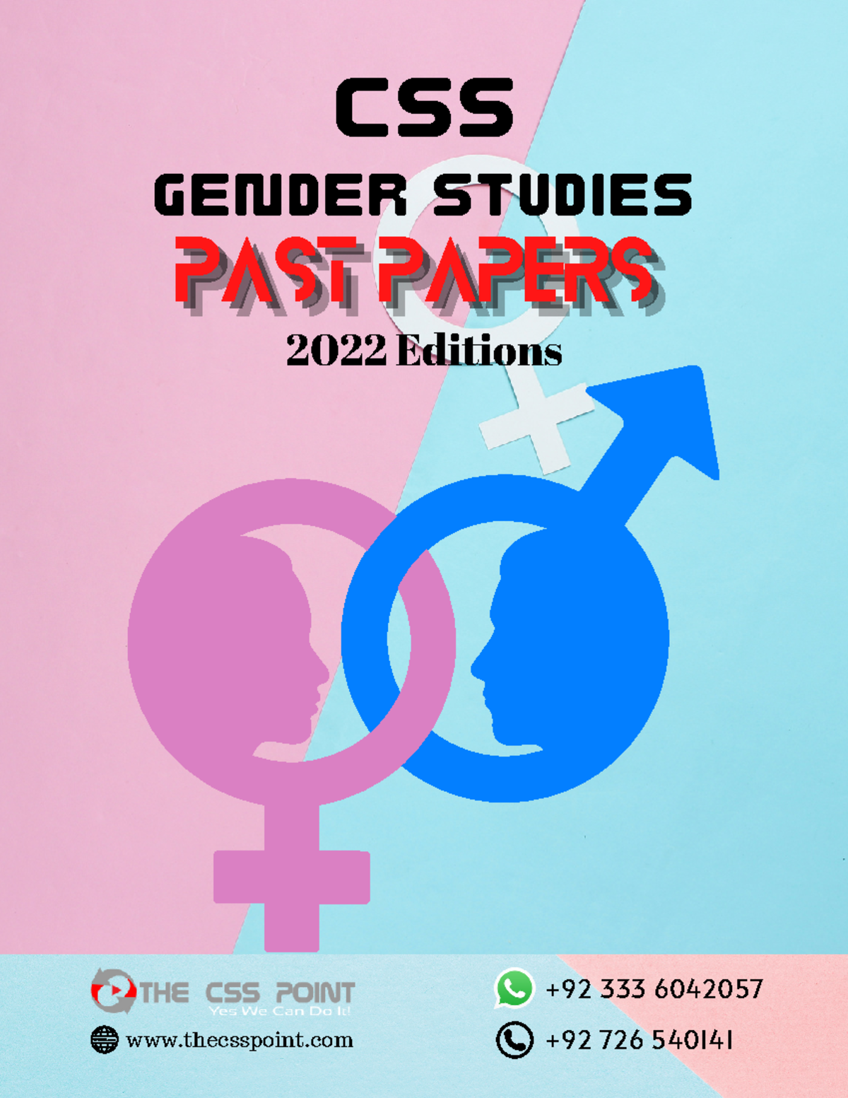 CSS Gender Studies Past Papers 2022 Edition - 2022 Editions CSS Gender ...