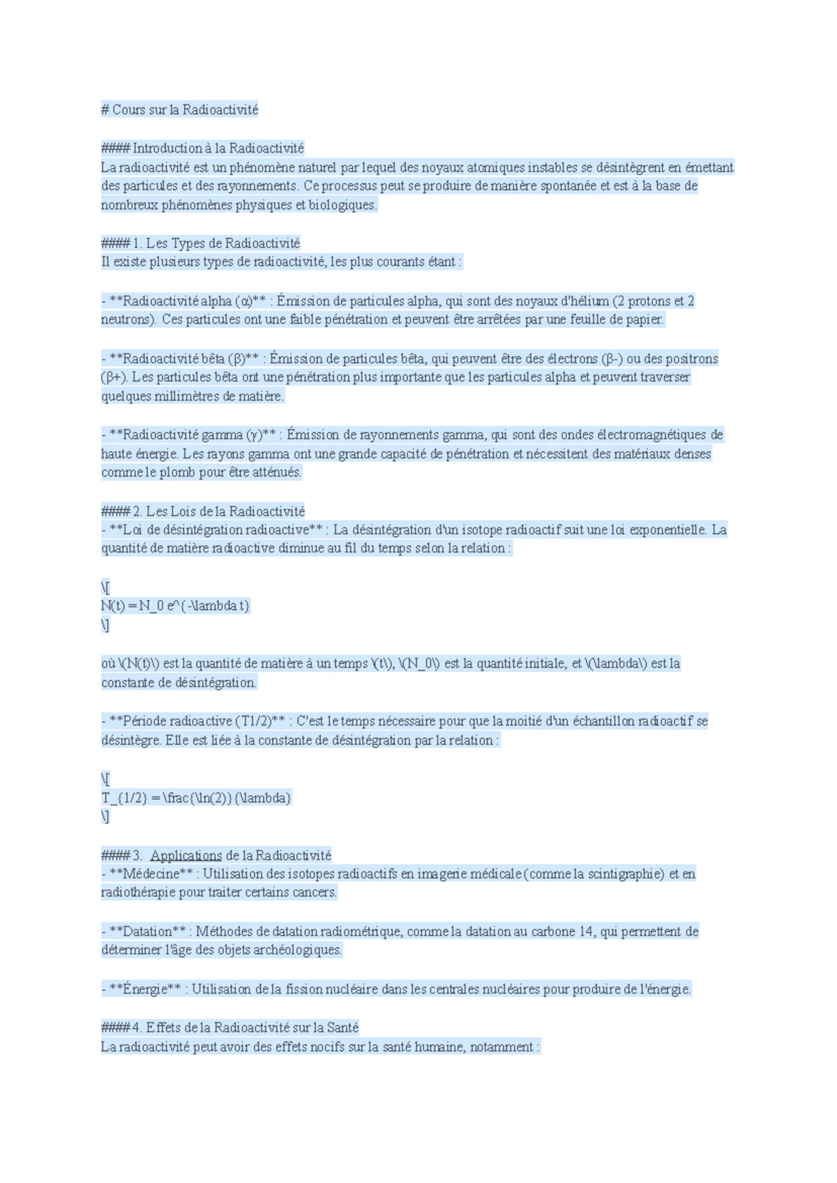 **UEDS - Cours Chimie: Examen des Efficacités de Liaison et Réactivité ...