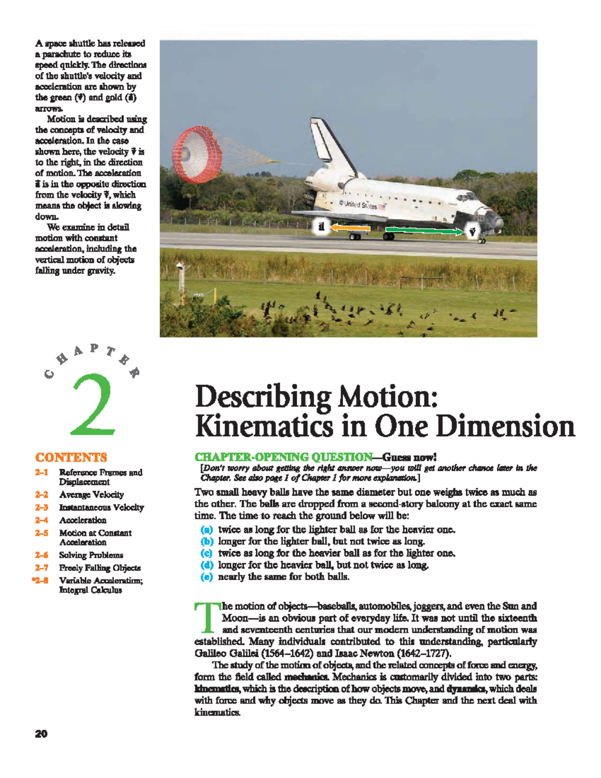 Kinematics and Motion: Understanding Velocity and Acceleration (PHYS ...
