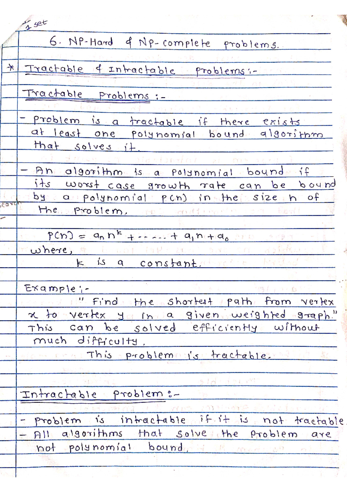 DAA Chapter 6 Notes - Concepts and Summary - Studocu