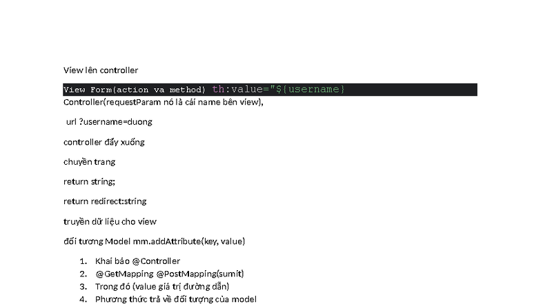 View to Controller: Handling Actions, Methods, and Model Attributes ...