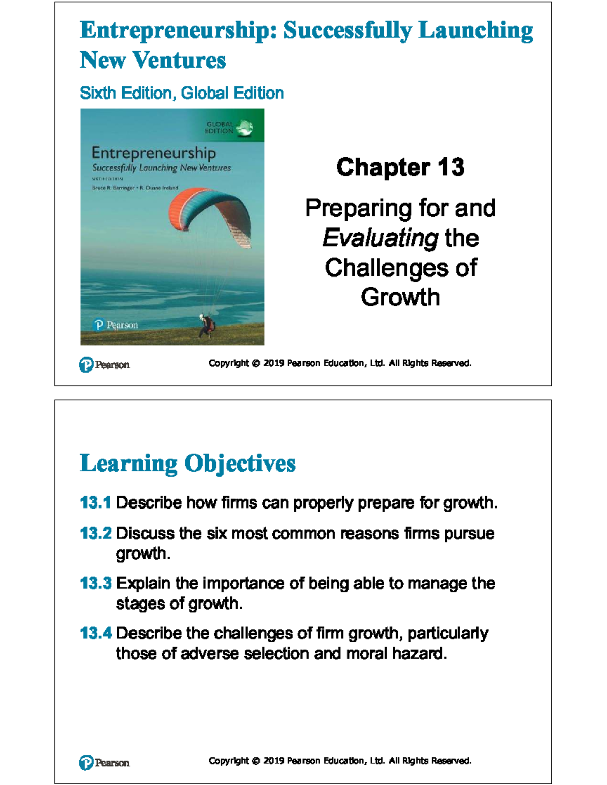 Ch 13 Preparing for Growth - 2 !)(,!& 10 - Studocu