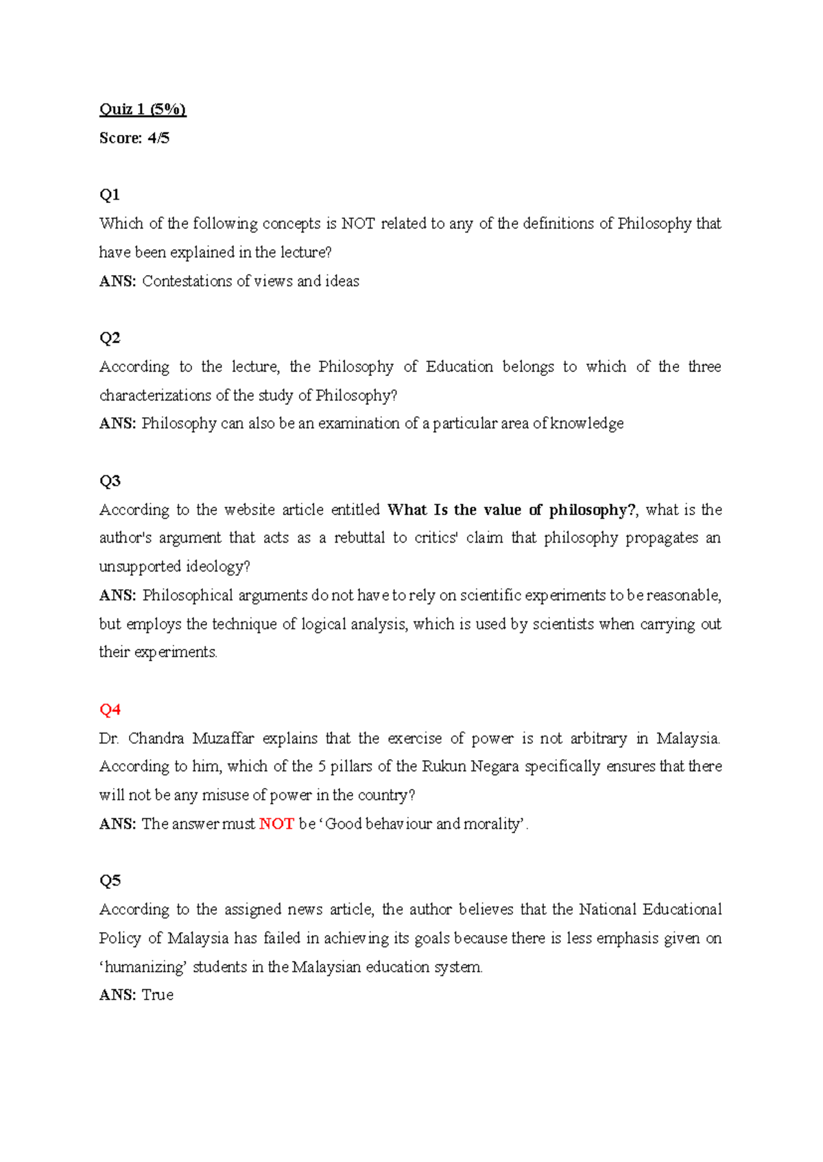 MPU3193 (25S2) - Quiz Answers and Explanations - Studocu