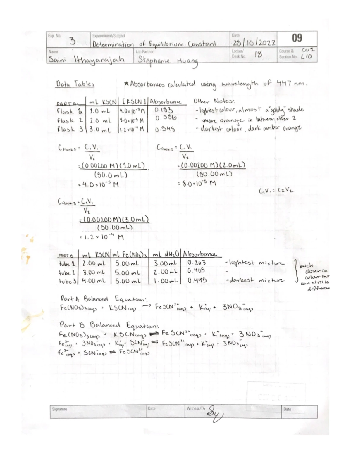 Physics 1AA3 Lab Report Template: Experiment 3 on Dipole Electric ...