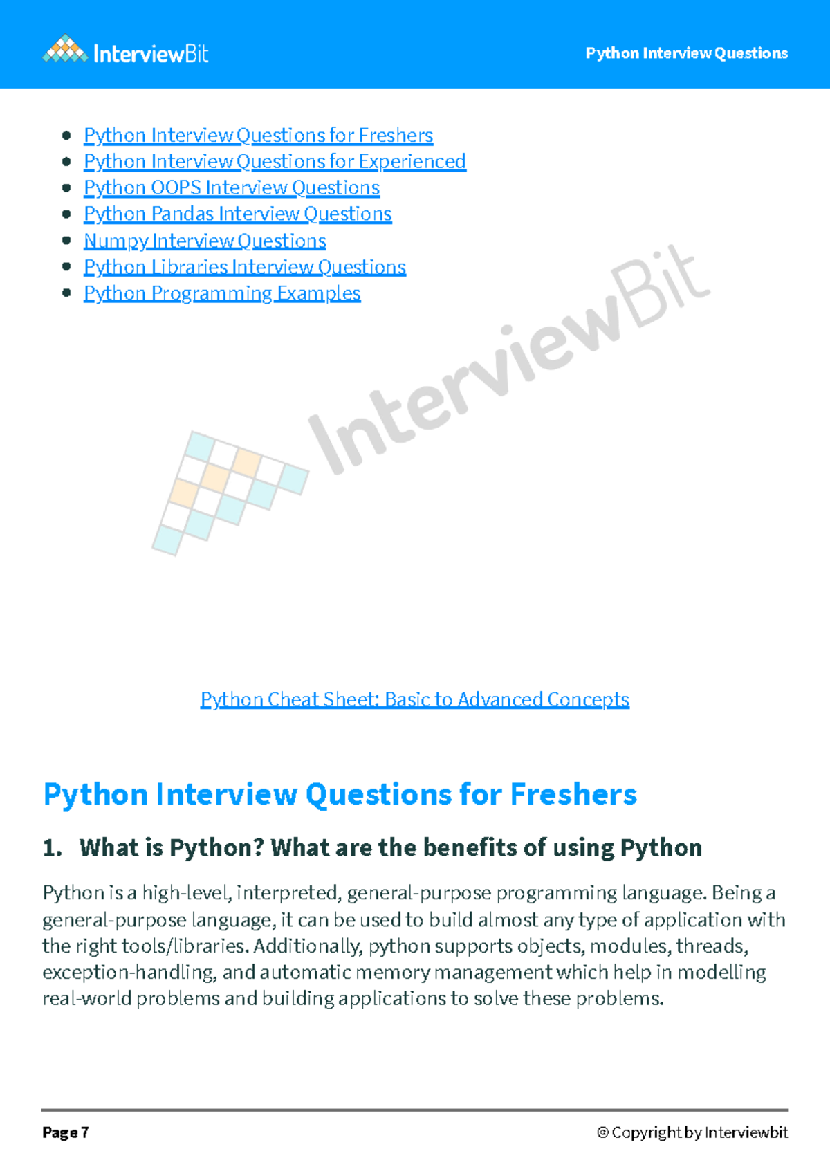 Python Interview Questions 1740627586 - Python Interview Questions for ...