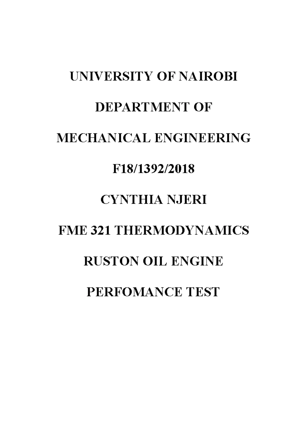 Chapter FIVE - Reciprocating Compressors - CHAPTER FIVE: INTRODUCTION ...