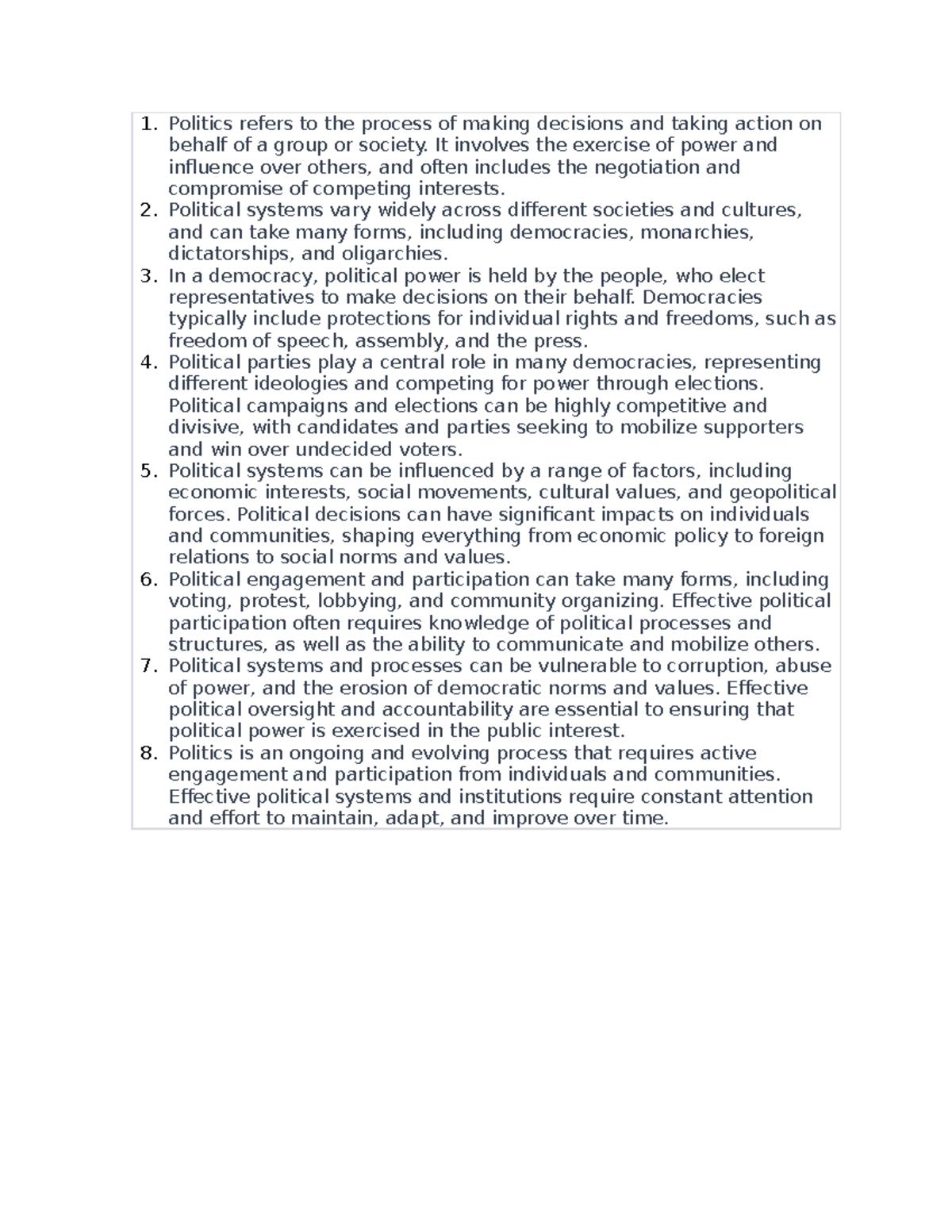 Pllll - Understanding Political Systems and Their Impact on Society ...
