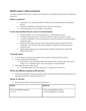 Chapter 3 MGTA01 (Textbook Notes) - studiciouslearner.weebly/notes.html ...
