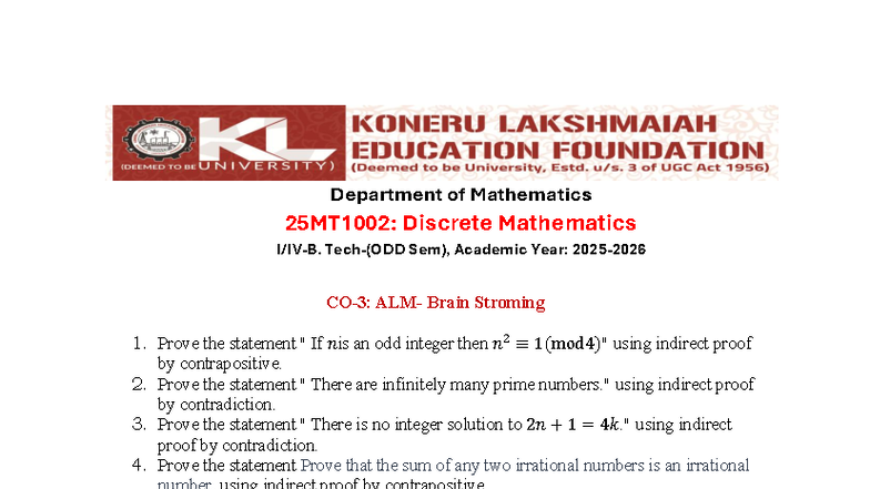 ALM-5- Brain Stroming - 1st sem digital system and design practice ...