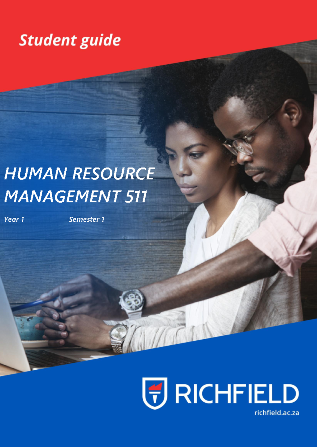Human Resource Management Study Guide: HRM 511 - 1st Semester - Studocu