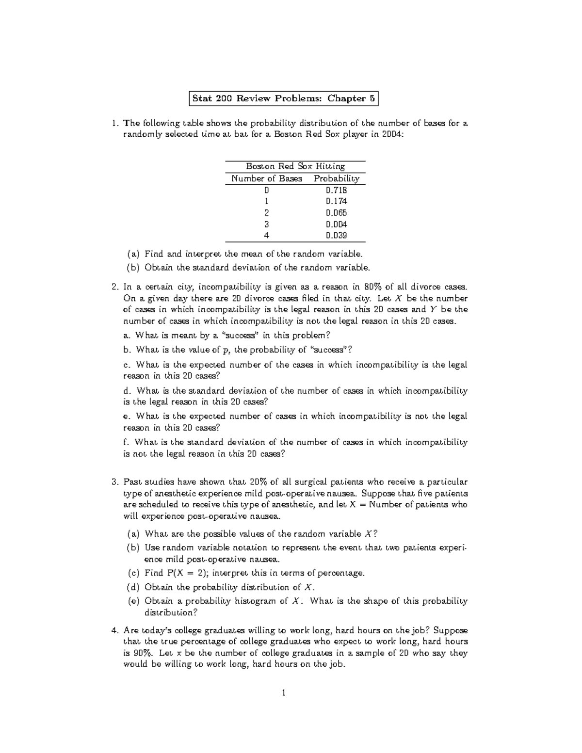 Stat 200 Final Exam Practice Problems: Key Concepts & Solutions - Studocu
