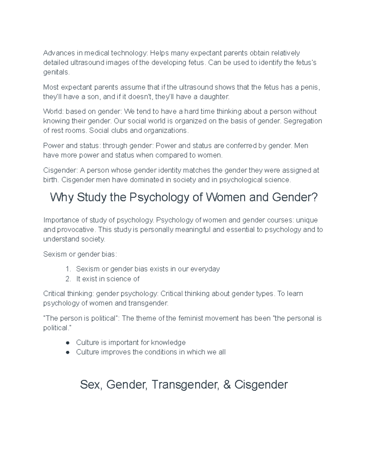 Gender Dynamics and Bias in Psychological Research: A Feminist ...
