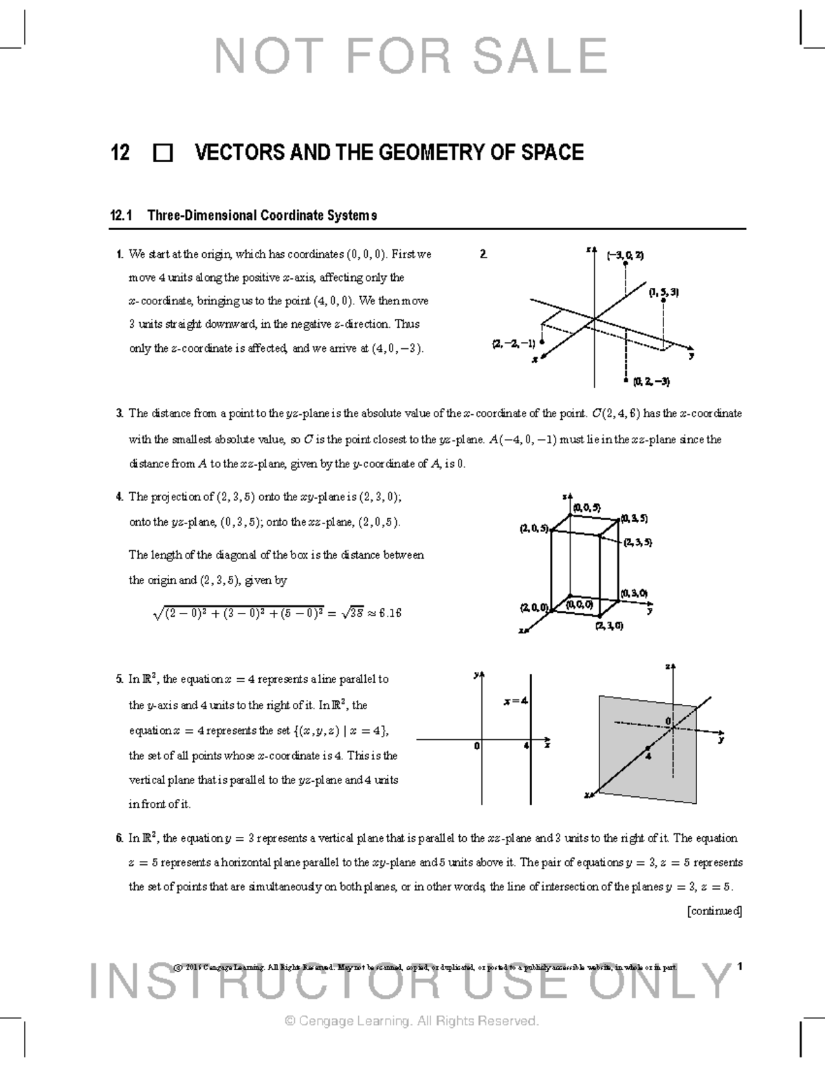 Chapter 12 CSM - Practice problems - 12 VECTORS AND THE GEOMETRY OF ...
