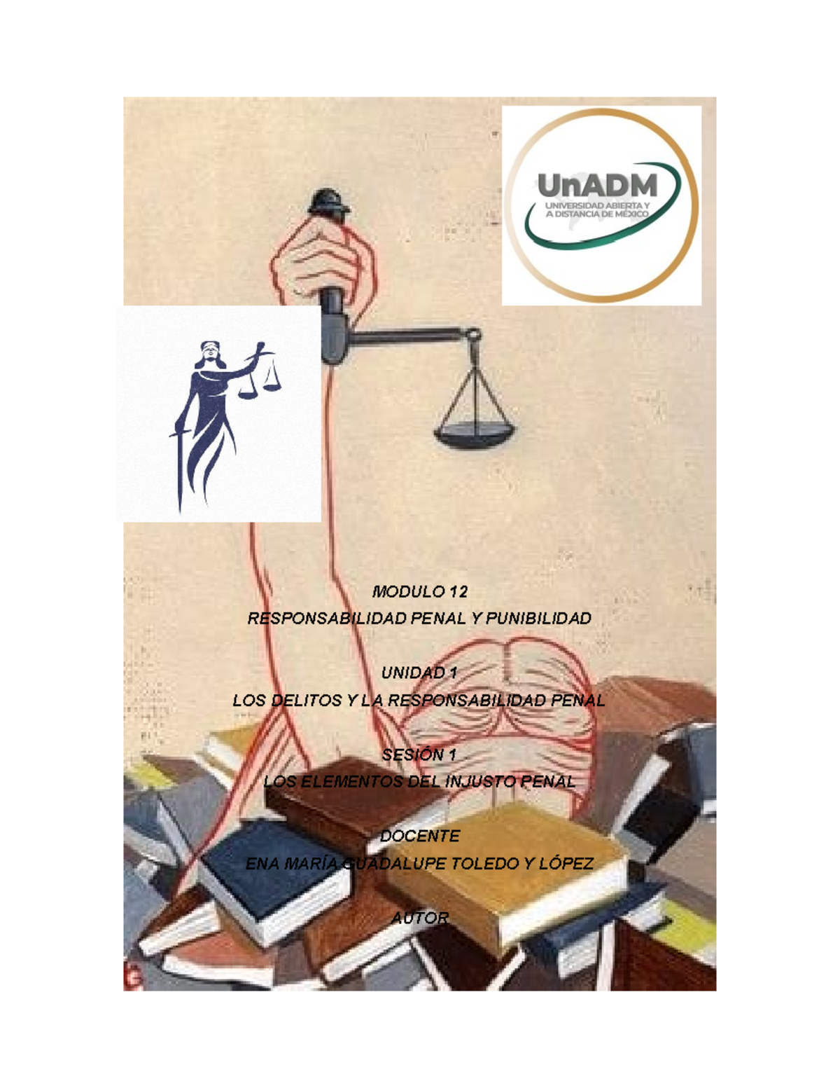 M12 U1 S1 - Derecho Penal - MODULO 12 RESPONSABILIDAD PENAL Y ...