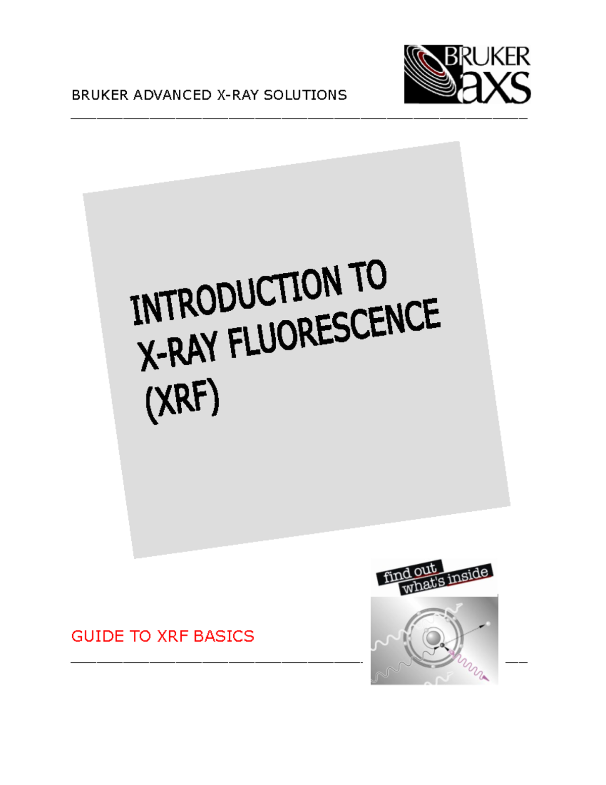 Guide to X-Ray Fluorescence (XRF) Basics - Introduction & Principles ...