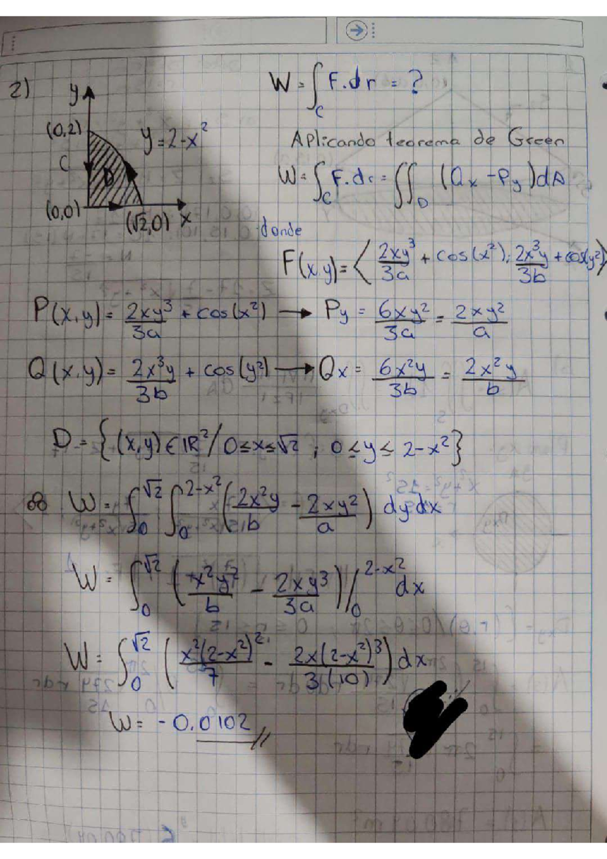 Green's Theorem Application in Calculus (MATH 202) - Studocu