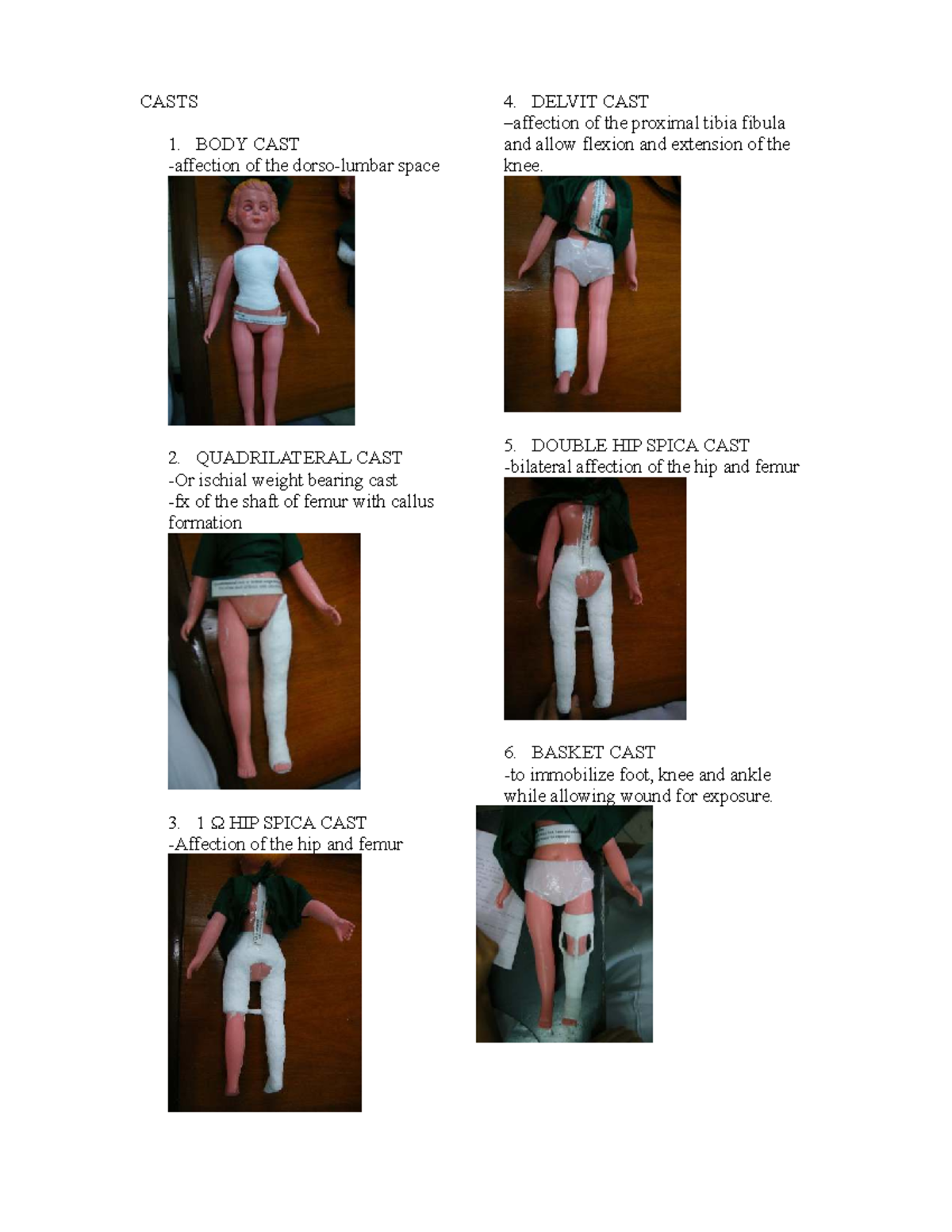CASTS and TRACTION Techniques Overview for CASTS 1 Course - Studocu
