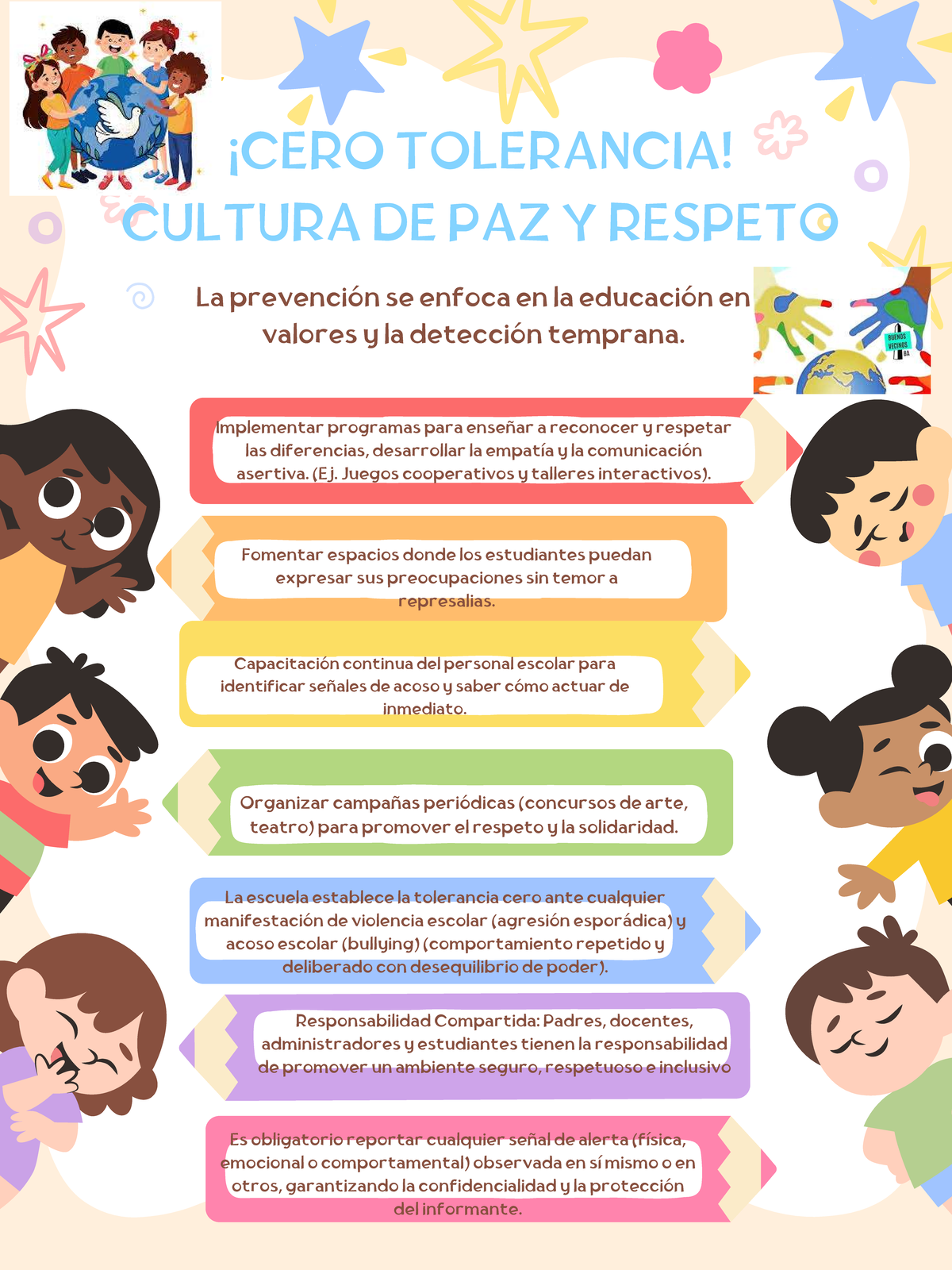 CERO Tolerancia: Cultura de Paz y Respeto en la Educación - Studocu