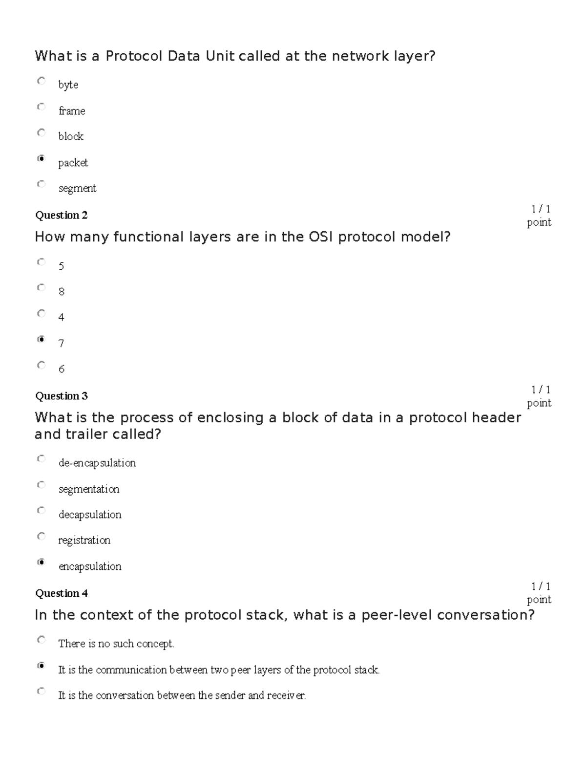 Take-home Week 02_Quiz - What is a Protocol Data Unit called at the ...