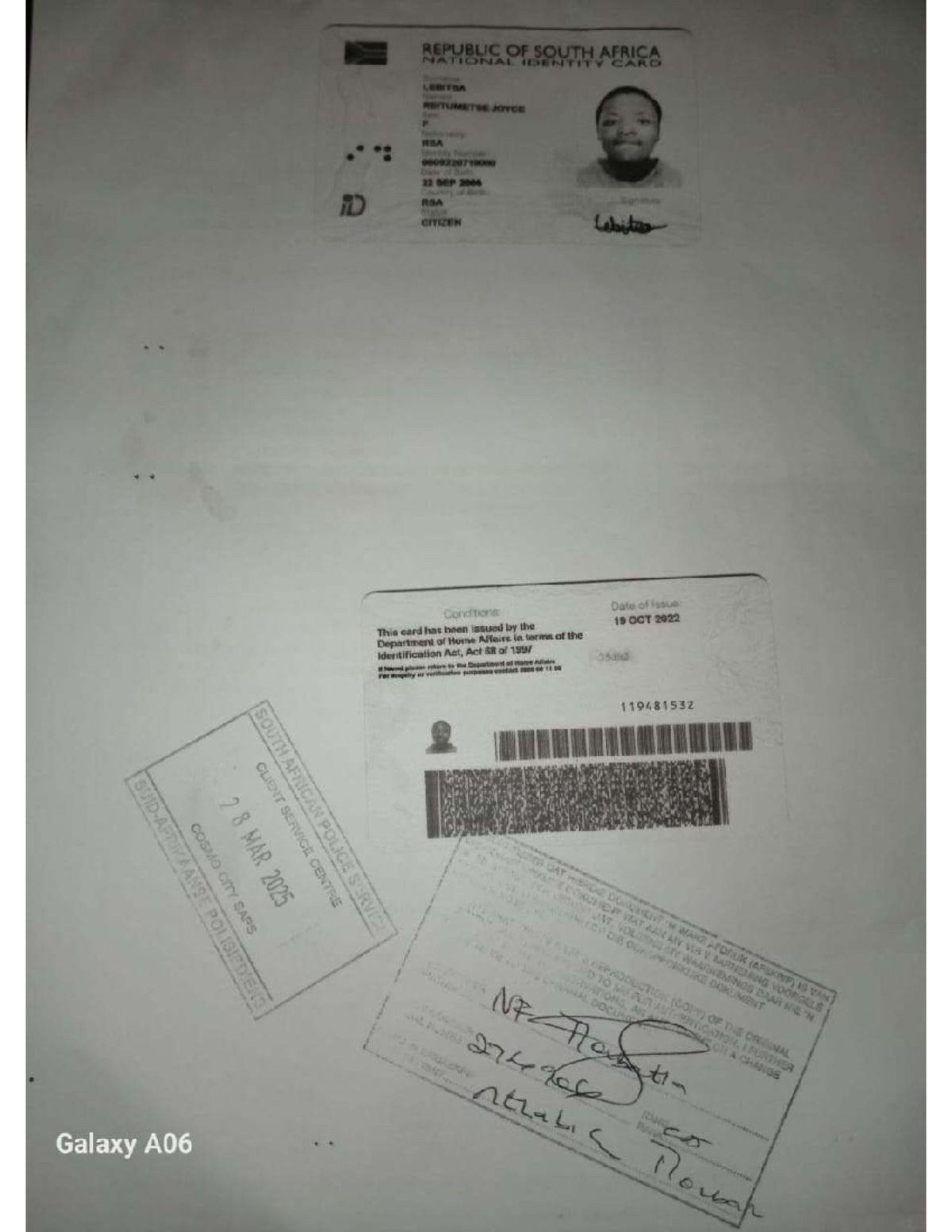 Tumi ID - RSA National Identity Card Overview and Details - Studocu
