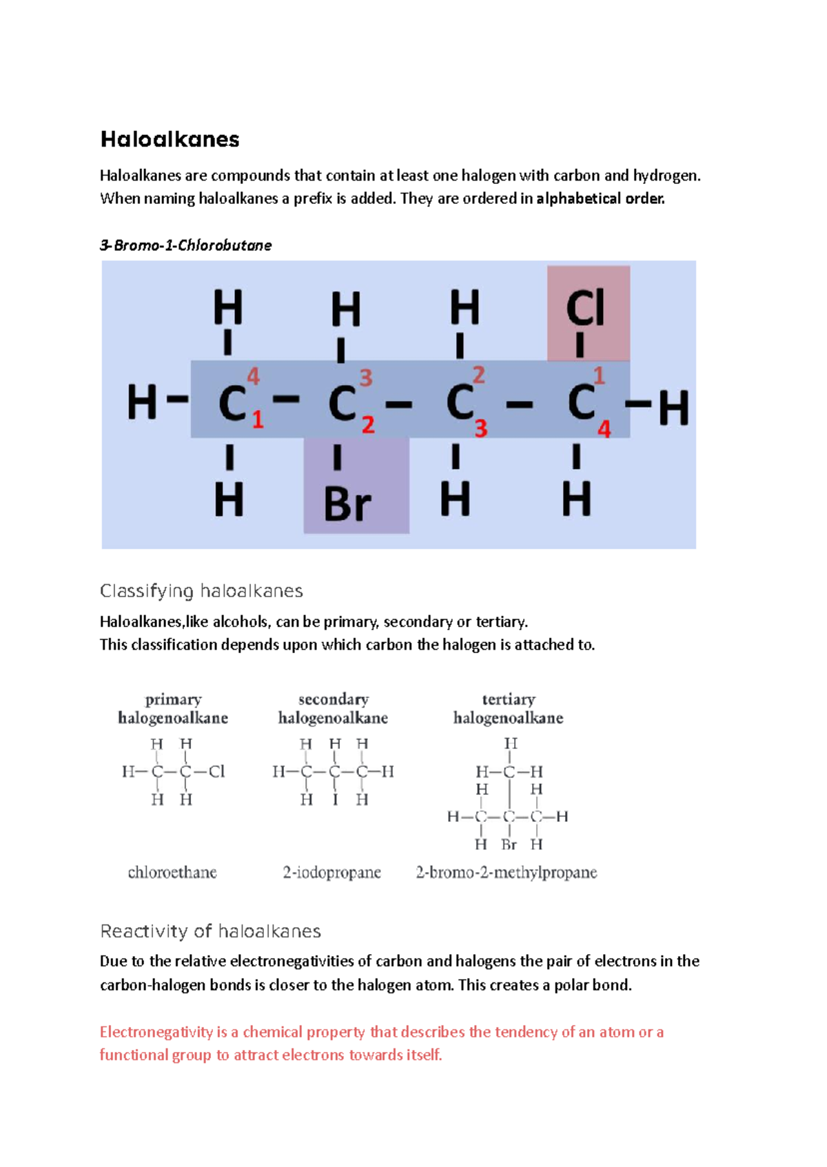 Haloalkanes - Haloalkanes Haloalkanes are compounds that contain at ...