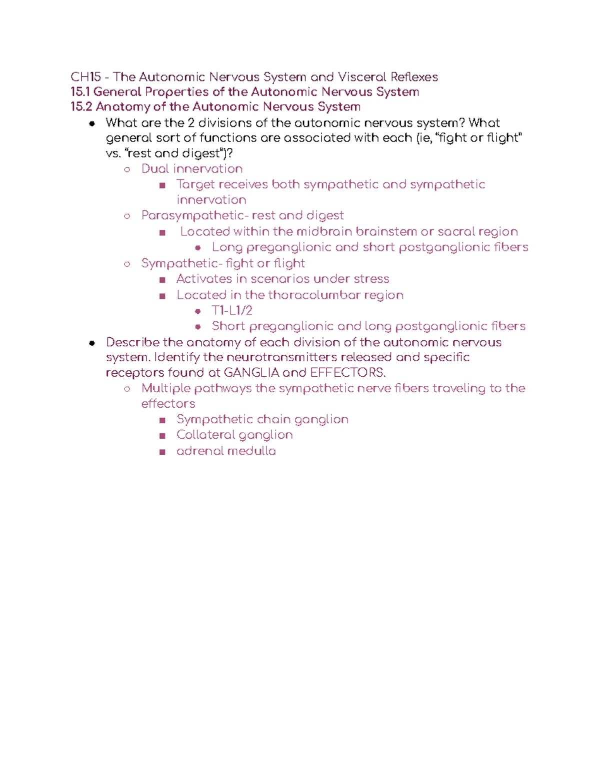 Final Exam 4 Review: Respiratory and Digestive Systems Overview - Studocu