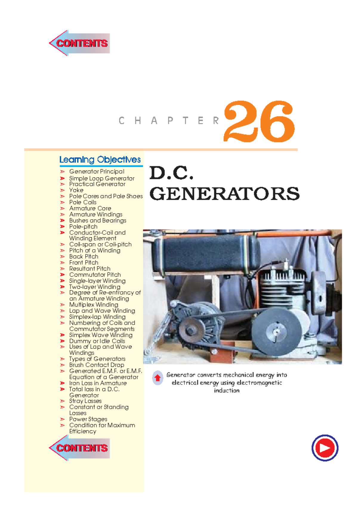 D.C. Generators - Tutorial Work on Electrical Technology Concepts - Studocu