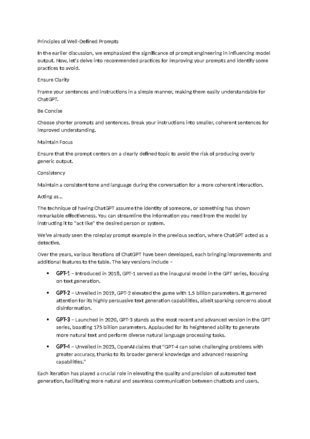 Principles of Well - Lecture notes for the students - Principles of ...