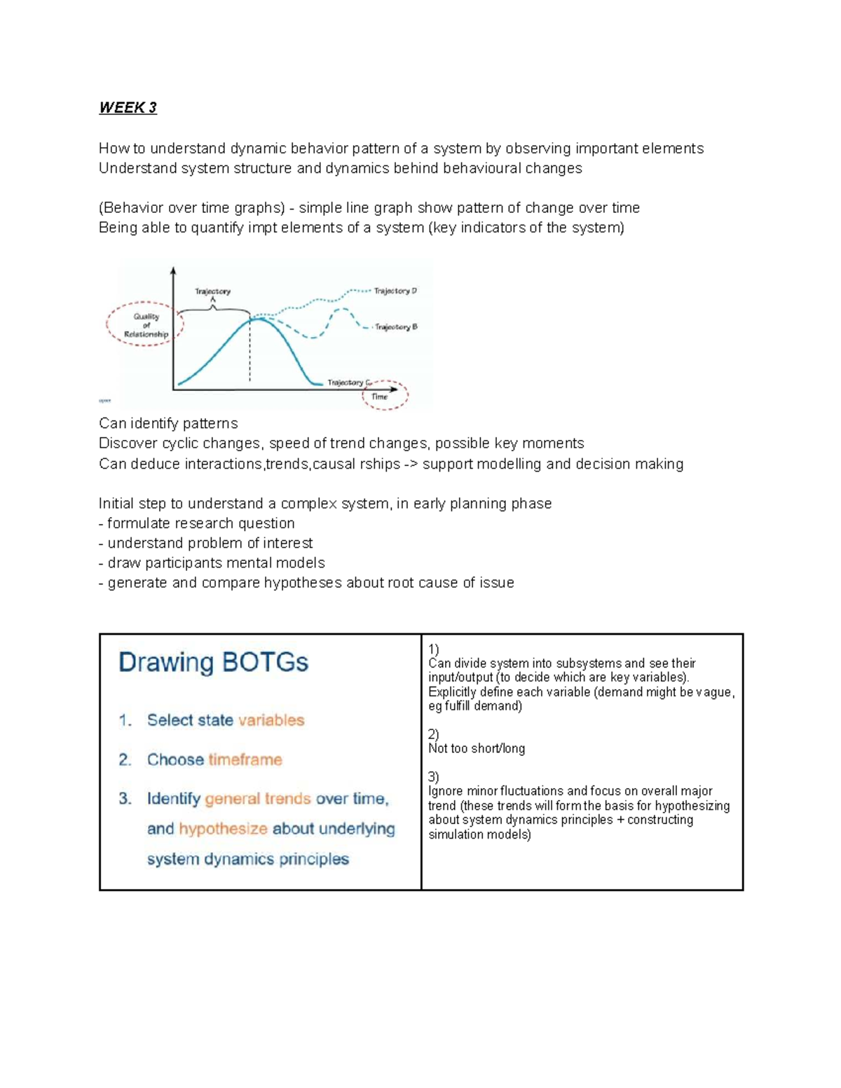 IE2141 Week 3: Understanding Dynamic Behavior Patterns in Systems - Studocu
