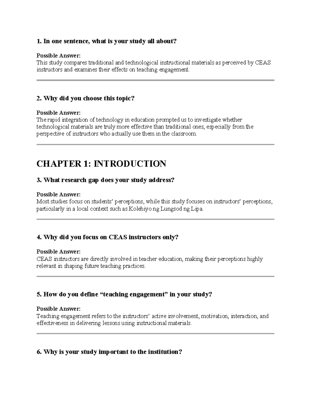 CEAS 101: Comparative Study of Instructional Materials in Education ...