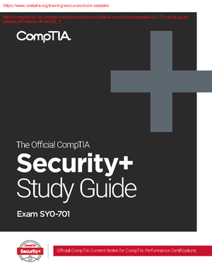Comptia security sy0 701 exam objectives (5 0) - CompTIA Security+ SY0 ...