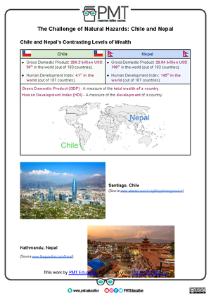 Geography - Year 1 - GCSE - Studocu