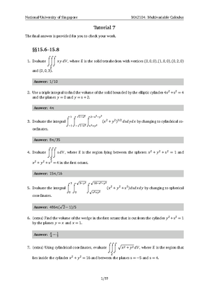 MA2104 Midterm Cheat Sheet: Absolute Extrema & Differentiability ...