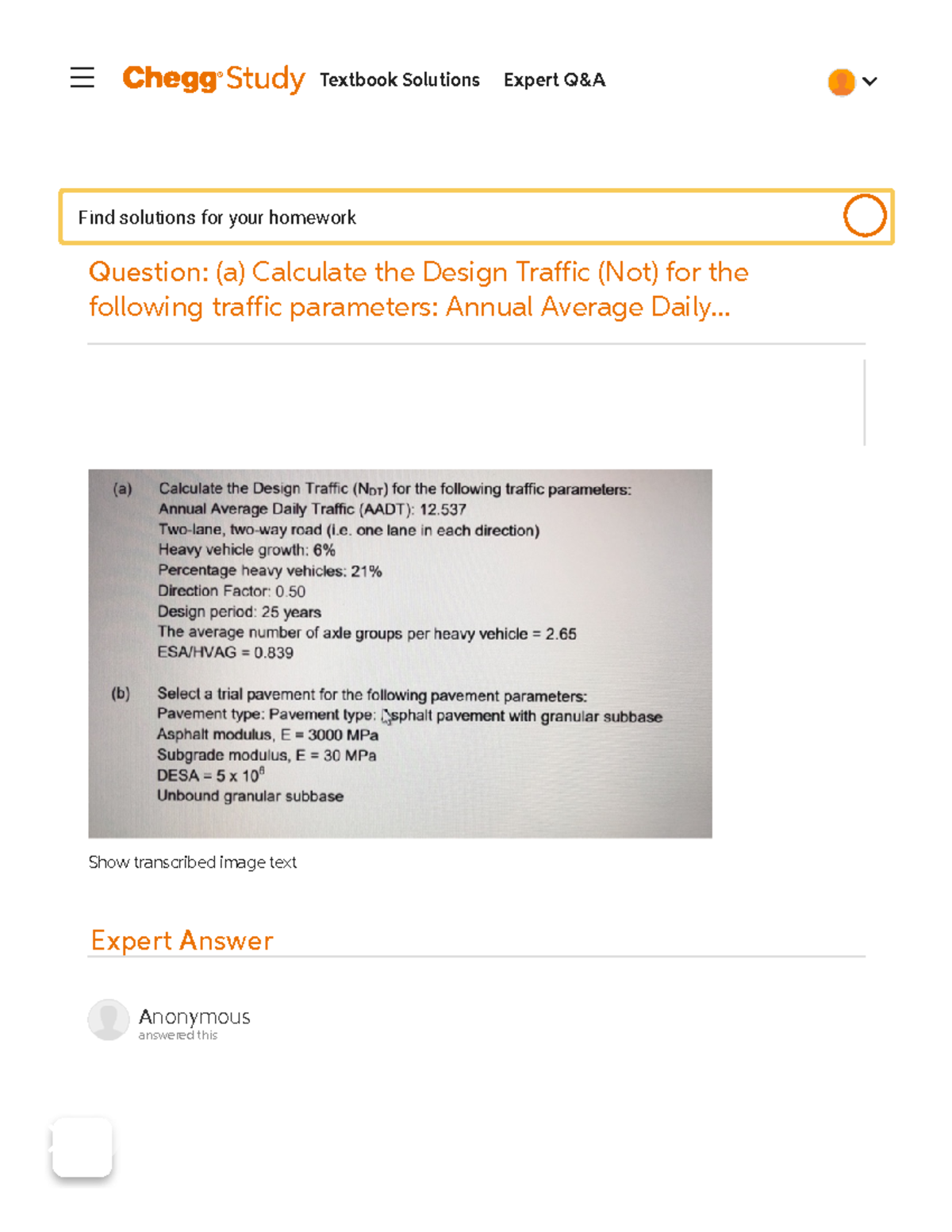 Calculate Design Traffic Parameters for Civil Engineering (CE 101 ...