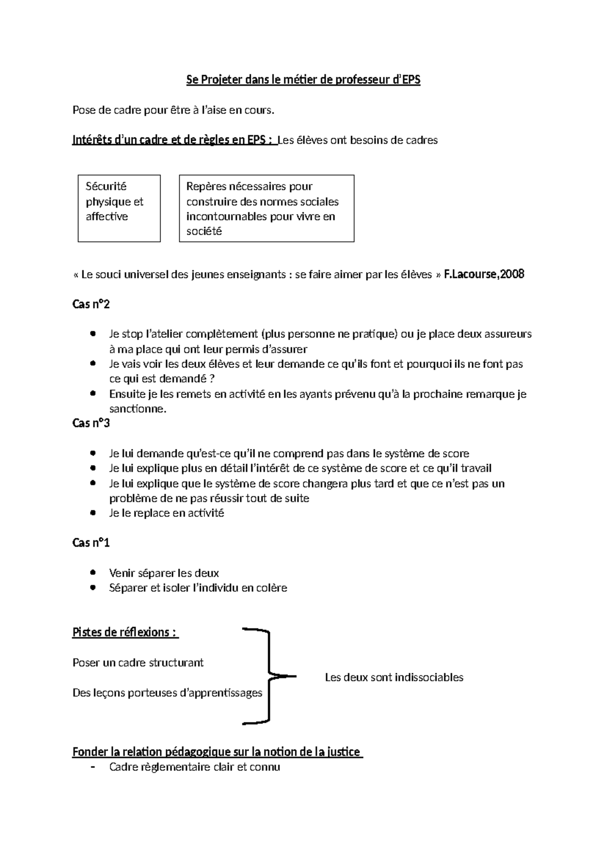 Se Projeter dans le métier de professeur d - Se Projeter dans le métier ...