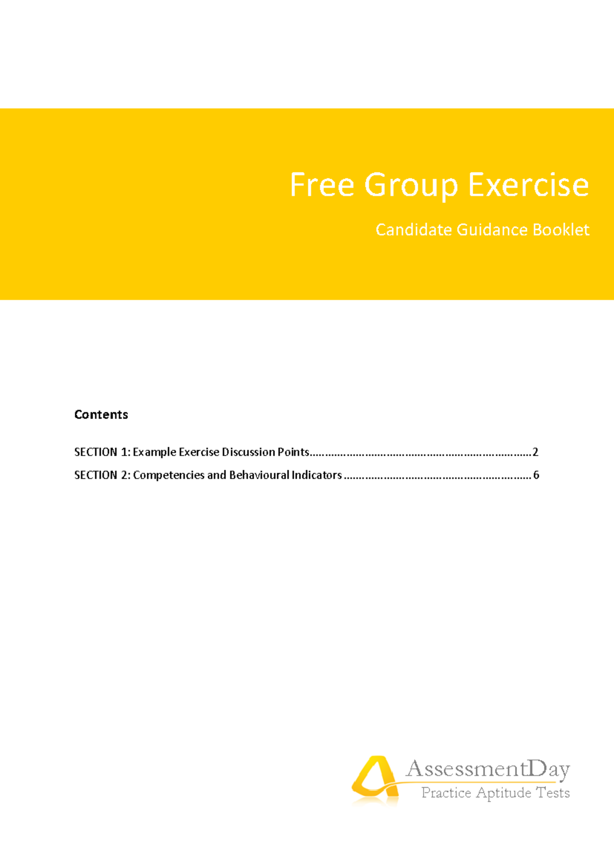 Group Exercise-Recomendations - SECTION 1: Example Exercise Outcomes ...