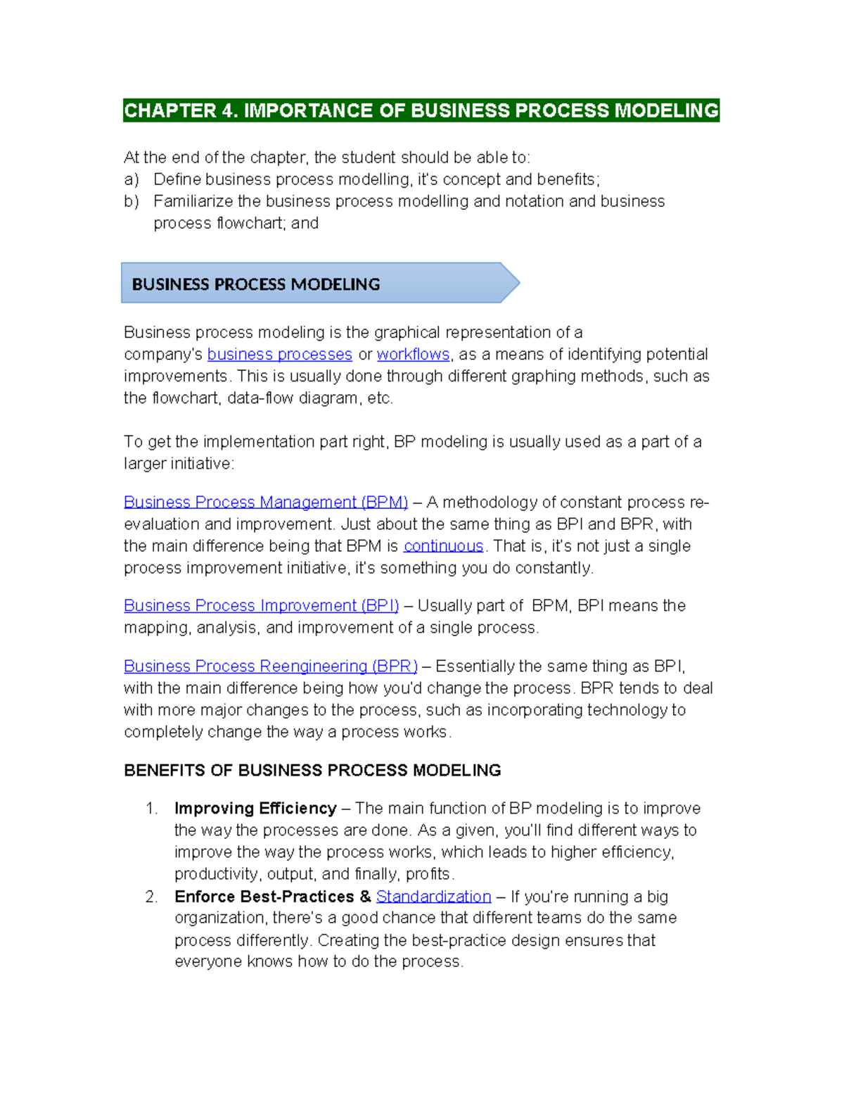 Business Process Modeling: Key Concepts and Techniques (5th Module ...